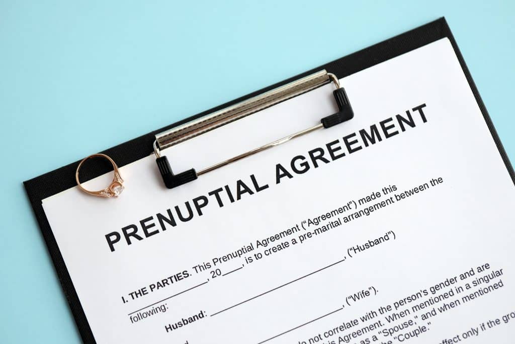 Prenuptial agreement